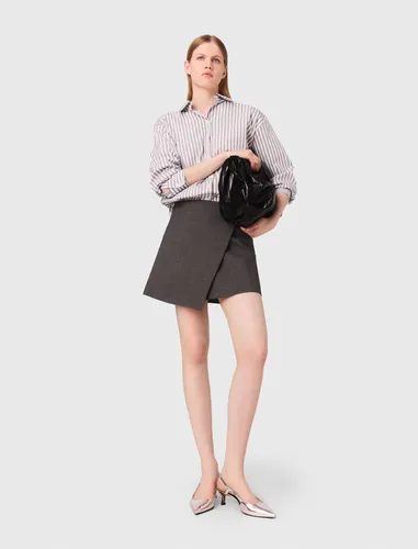 Robe 2-en-1 En Coton Strassé - Maje - Modalova