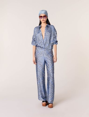 Pantalon Fluide Imprimé - Maje - Modalova