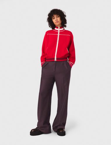 Pantalon De Tailleur Large - Maje - Modalova