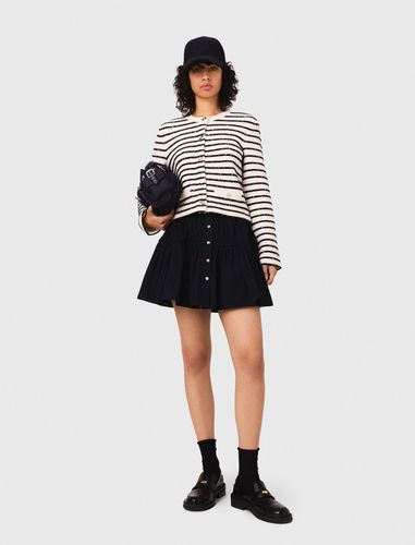 Cardigan En Laine Strassé - / - Maje - Modalova