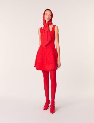 Robe Courte En Maille - Maje - Modalova