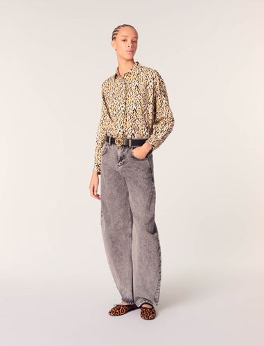 Chemise À Imprimé Leopard - Maje - Modalova