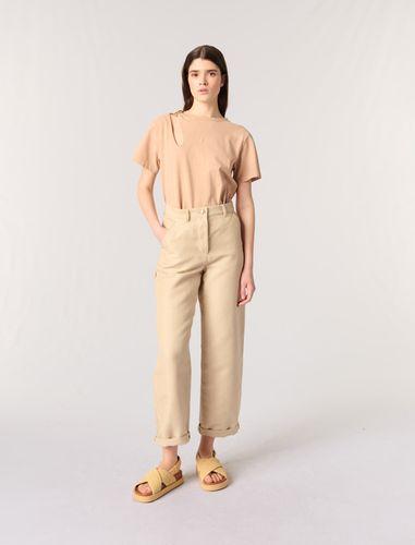 Tee-shirt Avec Détail Bijou - Maje - Modalova