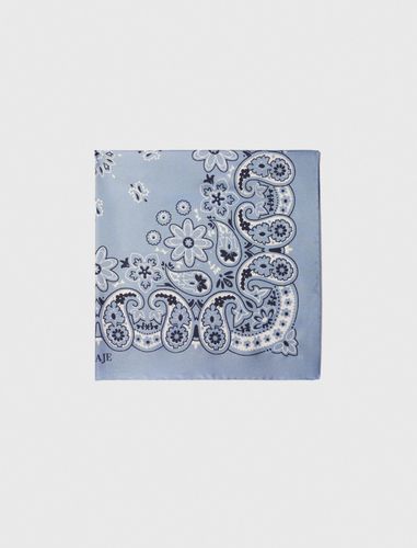 Foulard À Imprimé Bandana - Maje - Modalova