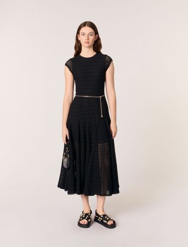 Robe Longue En Crochet - Maje - Modalova