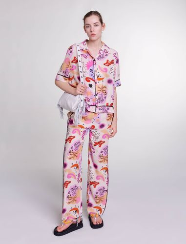 Chemise En Soie - Maje - Modalova