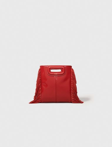 Sac M Mini En Cuir Verni - Maje - Modalova