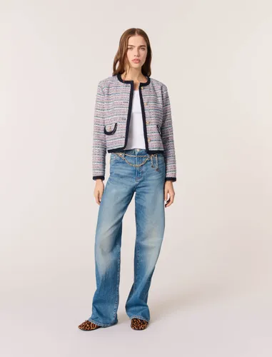 Veste Courte En Tweed - Maje - Modalova