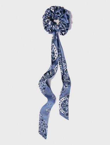 Chouchou Avec Foulard Ruban Imprimé - Maje - Modalova