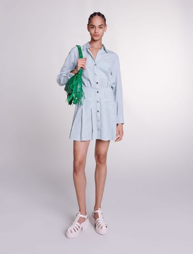 Robe Chemise À Rayures - Maje - Modalova