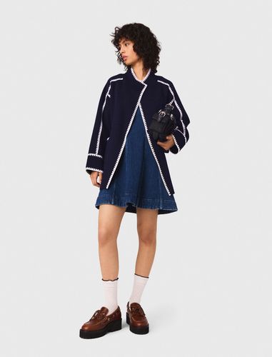 Manteau Court Double Face - / - Maje - Modalova