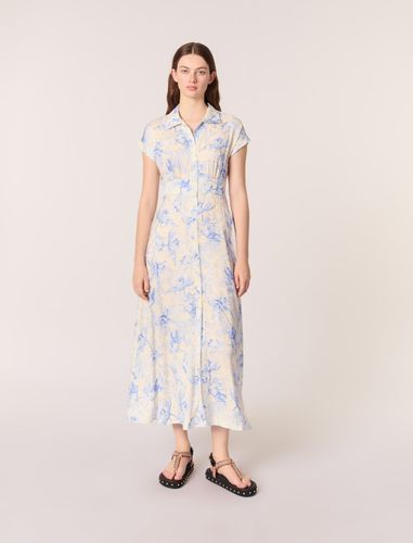 Robe Longue Imprimée - Maje - Modalova