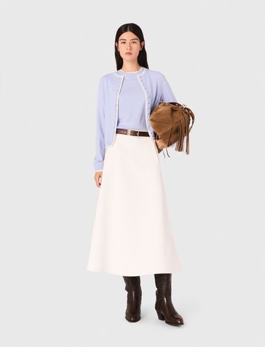 Cardigan En Laine Avec Strass - Maje - Modalova