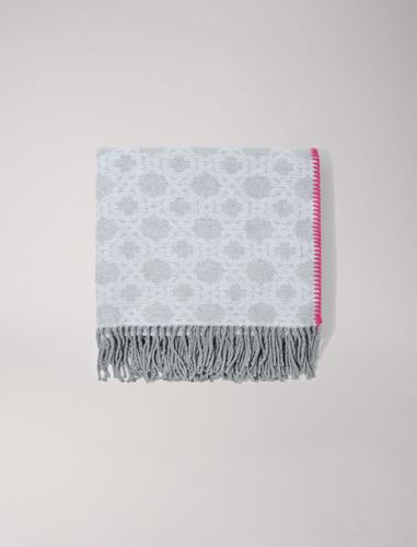 Poncho Monogrammé - Gris - Maje - Maje - Modalova