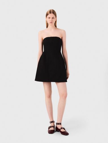 Robe Bustier Courte En Lin - Maje - Modalova