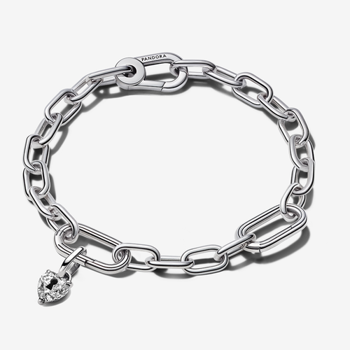 Bracelet Link Composé Mini Dangle Cœur Serrure ME - Pandora - Modalova