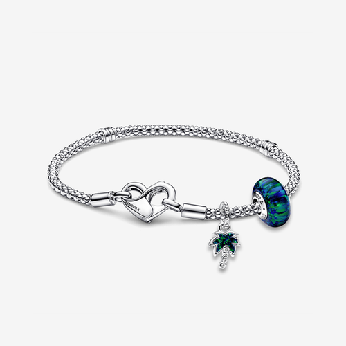 Bracelet Composé Vert Opalescent - Pandora - Modalova