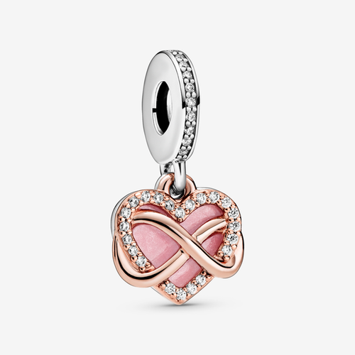 Charm Pendant Cœur Infini Scintillant - Pandora - Modalova