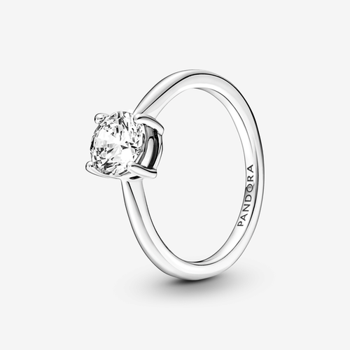 Bague Solitaire Scintillante - Pandora - Modalova