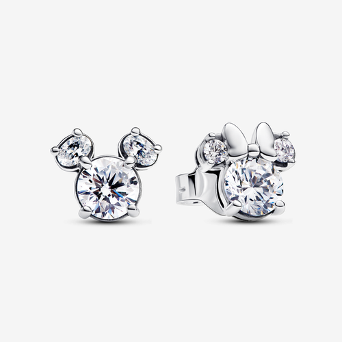 Clous d'Oreilles Scintillants Disney Mickey & Minnie - Pandora - Modalova