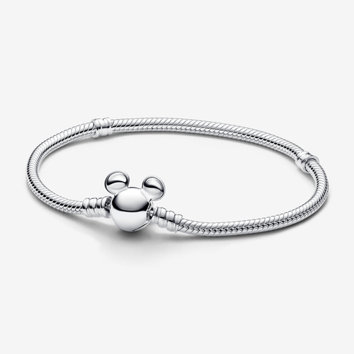 Bracelet Disney Maille Serpent Fermoir Mickey Moments - Pandora - Modalova
