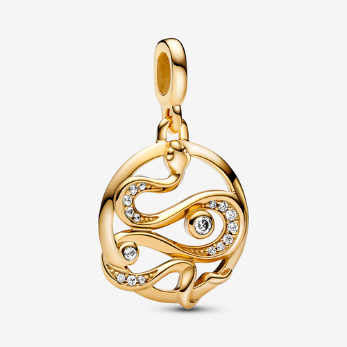 Charm Médaillon Serpent Pavé ME - Pandora - Modalova