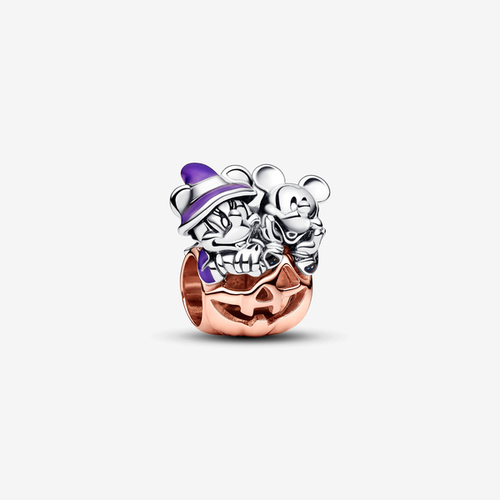 Charm Disney Citrouille Halloween Mickey et Minnie - Pandora - Modalova