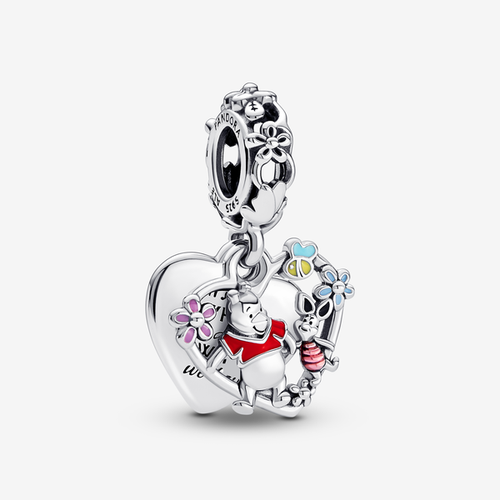 Charm Pendant Double Disney Winnie L’Ourson & Porcinet - Pandora - Modalova