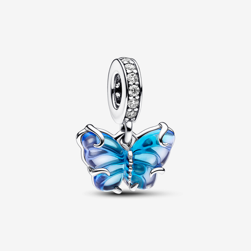 Charm Pendant Papillon en Verre de Murano - Pandora - Modalova