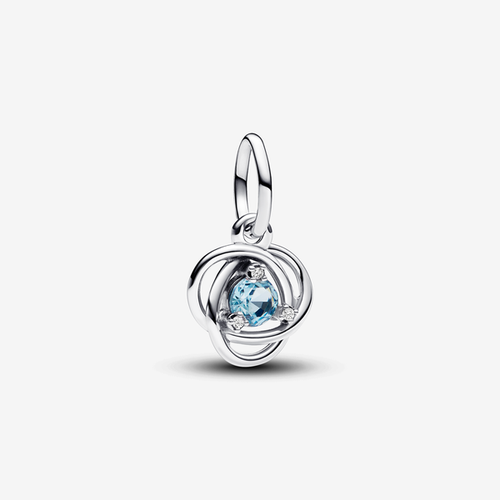 Charm Pendant Cercle Éternité Bleu Azur - Pandora - Modalova