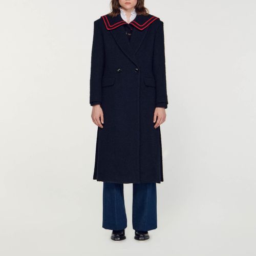 Manteau long - Sandro Paris - Modalova