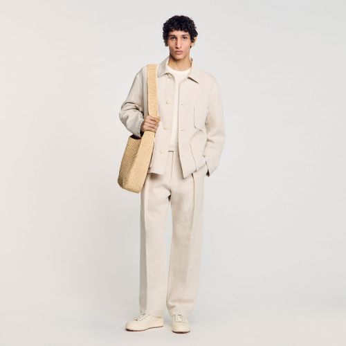 Blouson worker - Sandro Paris - Modalova