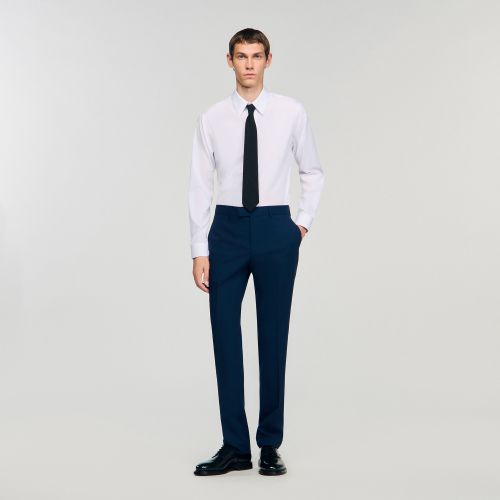 Pantalon de costume classique - Sandro Paris - Modalova