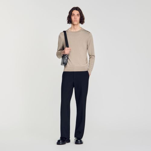 Pull en maille fine - Sandro Paris - Modalova