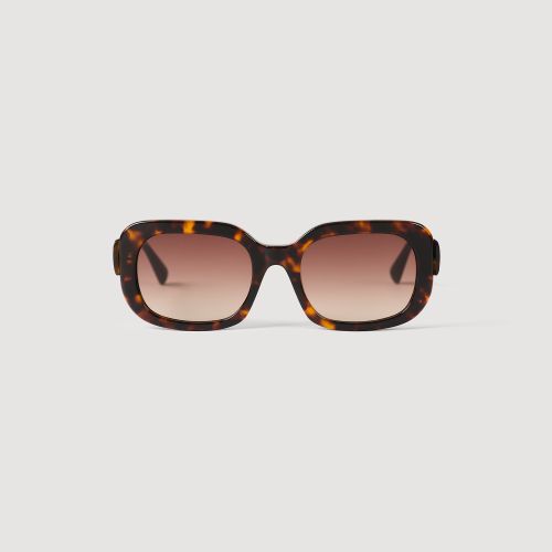 Lunettes de soleil carrées - Sandro Paris - Modalova