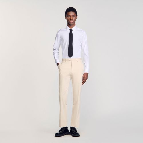 Pantalon de costume - Sandro Paris - Modalova