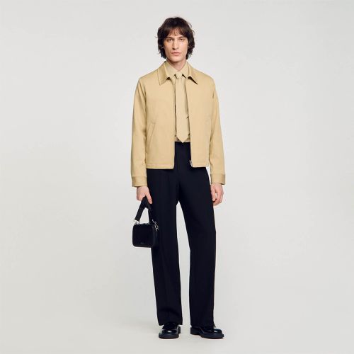 Blouson en coton - Sandro Paris - Modalova