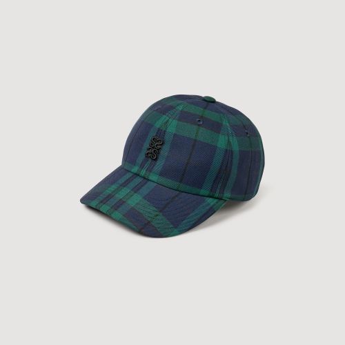 Casquette à carreaux - Sandro Paris - Modalova