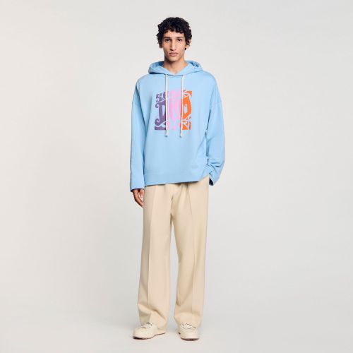 Sweatshirt à capuche - Sandro Paris - Modalova