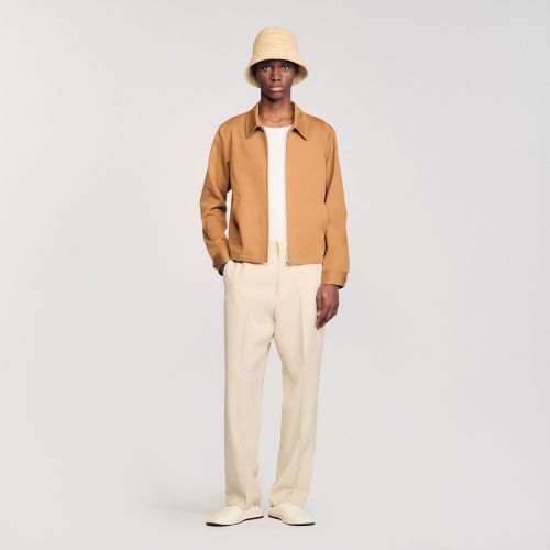 Blouson en coton - Sandro Paris - Modalova