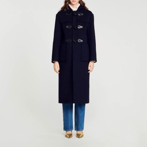 Duffle-coat long - Sandro Paris - Modalova