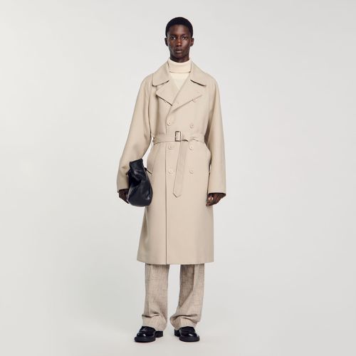 Trench long - Sandro Paris - Modalova