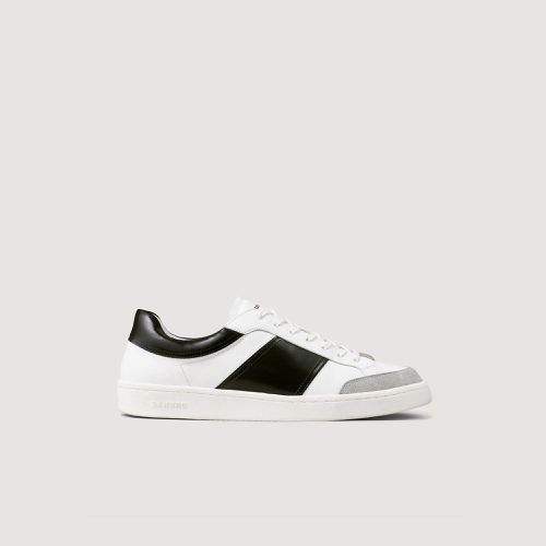 Sneakers basses en cuir - Sandro Paris - Modalova