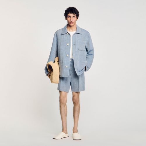 Blouson worker - Sandro Paris - Modalova