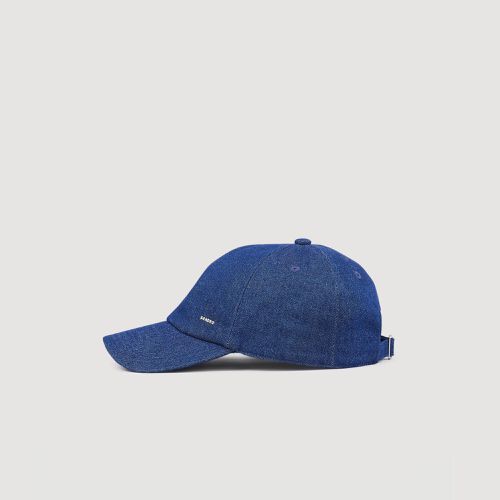 Casquette en denim - Sandro Paris - Modalova