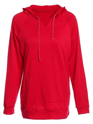 Sweats Capuche s 'Hoodie Trendy capuche manches longues Pocket Conception Solide Couleur s - Dresslily FR - Modalova