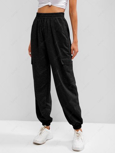 Pantalon Cargo de Jogging avec Poche à Rabat - ZAFUL - Modalova