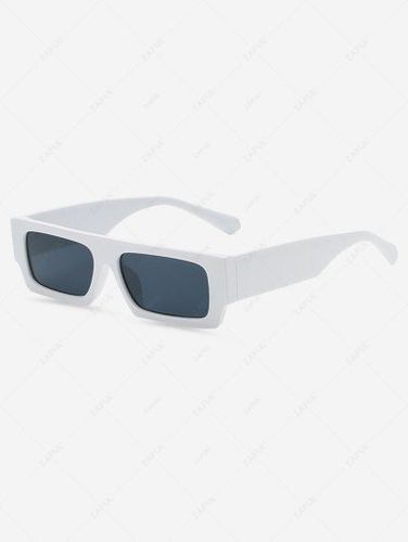 Rectangle Shape Wide Frame Sunglasses - Zaful - Modalova