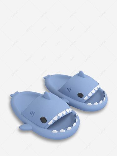 Pantoufles D'Intérieur en Forme D'Adorable Requin de Dessin Animé - ZAFUL - Modalova