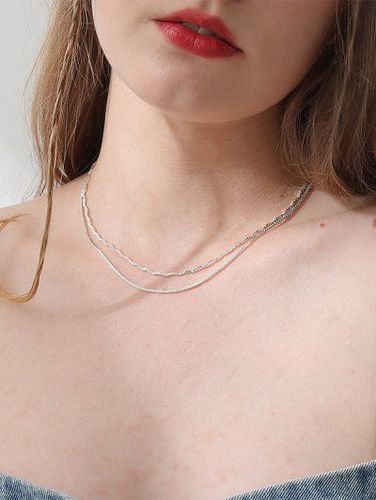 Double-layer Chain Necklaces Set - Zaful - Modalova